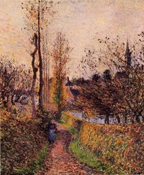 Camille Pissarro : La Sentier de Basincourt